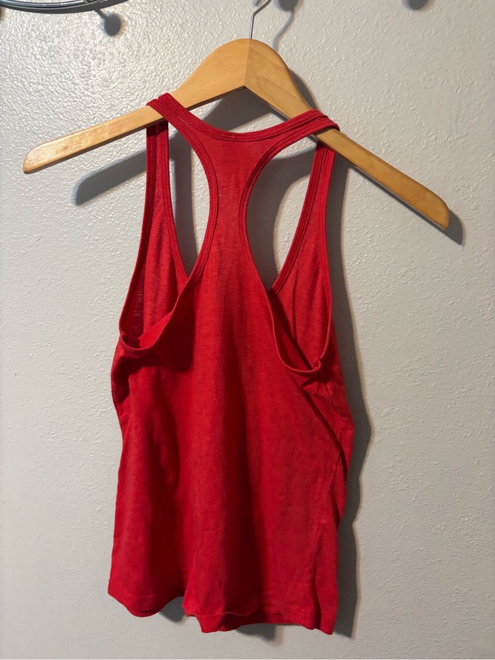 HOMAGE Red Racerback Tank Top - Picture 4 of 5